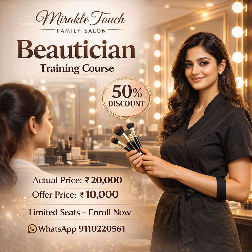 Beautician Training Session
